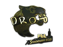 Sticker drop (Gold) | Stockholm 2021 - Preço e onde comprar no CS2