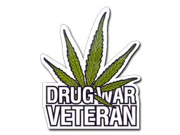 Sticker Drug War Veteran - Preço e onde comprar no CS2