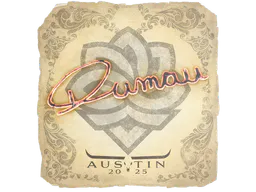 Sticker dumau | Austin 2025 - Preço e onde comprar no CS2