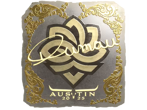 Sticker dumau (Gold) | Austin 2025 - Preço e onde comprar no CS2