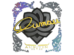 Sticker dumau (Holo) | Austin 2025 - Preço e onde comprar no CS2