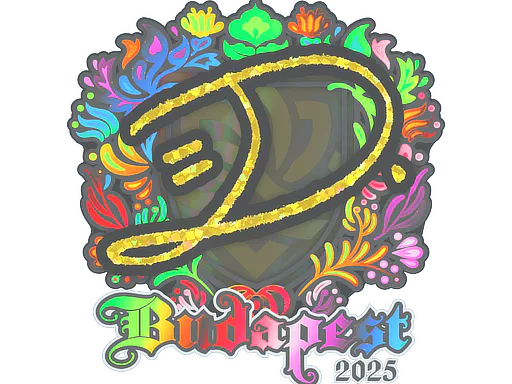 Sticker dumau (Holo) | Budapest 2025 - Preço e onde comprar no CS2