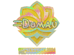 Sticker dumau (Holo) | Copenhagen 2024 - Preço e onde comprar no CS2