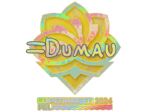 Sticker dumau (Holo) | Copenhagen 2024 - Preço e onde comprar no CS2