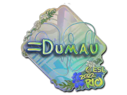 Sticker dumau (Holo) | Rio 2022 - Preço e onde comprar no CS2