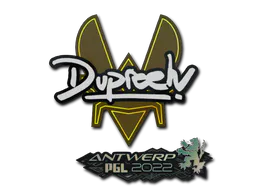 Sticker dupreeh | Antwerp 2022 - Preço e onde comprar no CS2