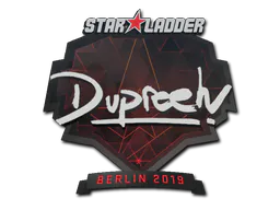 Sticker dupreeh | Berlin 2019 - Preço e onde comprar no CS2