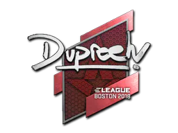 Sticker dupreeh | Boston 2018 - Preço e onde comprar no CS2
