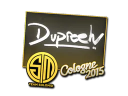 Sticker dupreeh | Cologne 2015 - Preço e onde comprar no CS2
