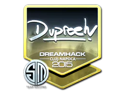 Sticker dupreeh (Foil) | Cluj-Napoca 2015 - Preço e onde comprar no CS2