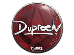 Sticker dupreeh | Katowice 2019 - Preço e onde comprar no CS2