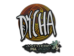 Sticker dycha | Antwerp 2022 - Preço e onde comprar no CS2