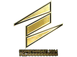 Sticker ECSTATIC (Gold) | Copenhagen 2024 - Preço e onde comprar no CS2