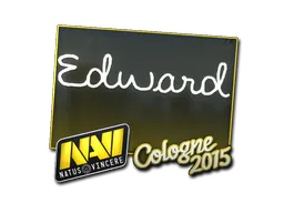 Sticker Edward | Cologne 2015 - Preço e onde comprar no CS2