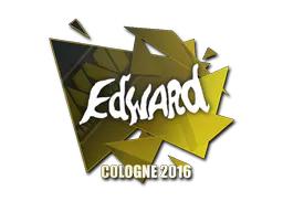Sticker Edward | Cologne 2016 - Preço e onde comprar no CS2