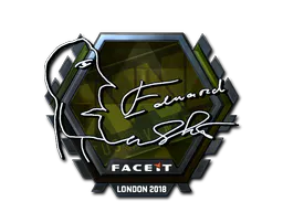 Sticker Edward (Foil) | London 2018 - Preço e onde comprar no CS2