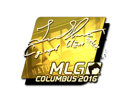 Sticker Edward (Gold) | MLG Columbus 2016 - Preço e onde comprar no CS2