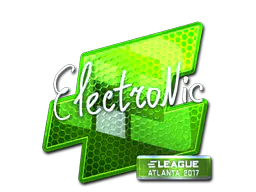 Sticker electronic (Foil) | Atlanta 2017 - Preço e onde comprar no CS2
