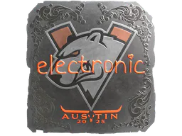 Sticker electronic (Foil) | Austin 2025 - Preço e onde comprar no CS2