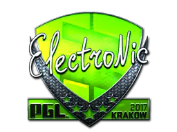 Sticker electronic (Foil) | Krakow 2017 - Preço e onde comprar no CS2