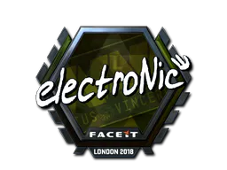 Sticker electronic (Foil) | London 2018 - Preço e onde comprar no CS2