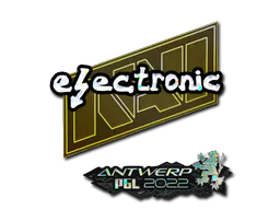 Sticker electronic (Glitter) | Antwerp 2022 - Preço e onde comprar no CS2
