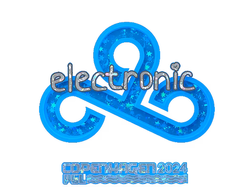 Sticker electronic (Glitter) | Copenhagen 2024 - Preço e onde comprar no CS2