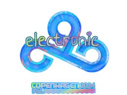 Sticker electronic (Holo) | Copenhagen 2024 - Preço e onde comprar no CS2