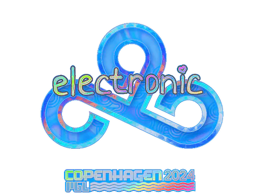 Sticker electronic (Holo) | Copenhagen 2024 - Preço e onde comprar no CS2