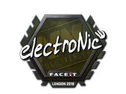 Sticker electronic | London 2018 - Preço e onde comprar no CS2