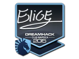 Sticker EliGE | Cluj-Napoca 2015 - Preço e onde comprar no CS2