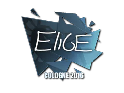 Sticker EliGE | Cologne 2016 - Preço e onde comprar no CS2