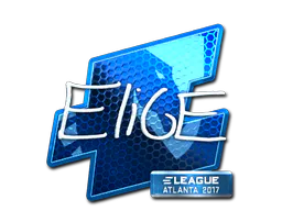 Sticker EliGE (Foil) | Atlanta 2017 - Preço e onde comprar no CS2