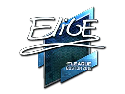 Sticker EliGE (Foil) | Boston 2018 - Preço e onde comprar no CS2