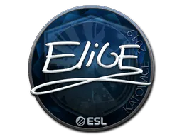 Sticker EliGE (Foil) | Katowice 2019 - Preço e onde comprar no CS2