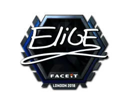 Sticker EliGE (Foil) | London 2018 - Preço e onde comprar no CS2
