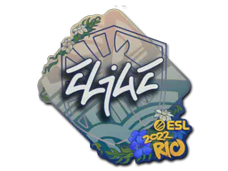 Sticker EliGE | Rio 2022 - Preço e onde comprar no CS2