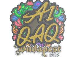 Sticker EmiliaQAQ (Embroidered) | Budapest 2025 - Preço e onde comprar no CS2
