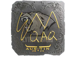 Sticker EmiliaQAQ (Foil) | Austin 2025 - Preço e onde comprar no CS2
