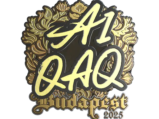 Sticker EmiliaQAQ (Gold) | Budapest 2025 - Preço e onde comprar no CS2