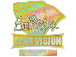 Sticker EmiliaQAQ (Holo) | Copenhagen 2024 - Preço e onde comprar no CS2