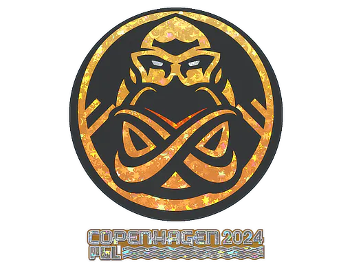 Sticker ENCE (Glitter) | Copenhagen 2024 - Preço e onde comprar no CS2