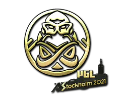 Sticker ENCE (Gold) | Stockholm 2021 - Preço e onde comprar no CS2