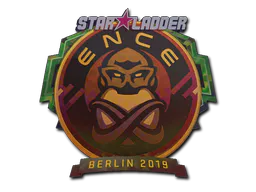 Sticker ENCE (Holo) | Berlin 2019 - Preço e onde comprar no CS2