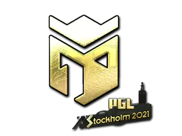 Sticker Entropiq (Gold) | Stockholm 2021 - Preço e onde comprar no CS2