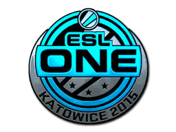 Sticker ESL One (Foil) | Katowice 2015 - Preço e onde comprar no CS2