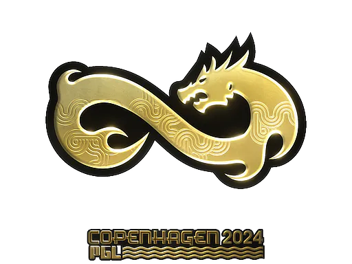 Sticker Eternal Fire (Gold) | Copenhagen 2024 - Preço e onde comprar no CS2