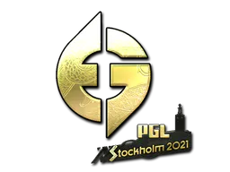 Sticker Evil Geniuses (Gold) | Stockholm 2021 - Preço e onde comprar no CS2