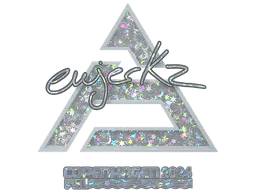 Sticker ewjerkz (Glitter) | Copenhagen 2024 - Preço e onde comprar no CS2