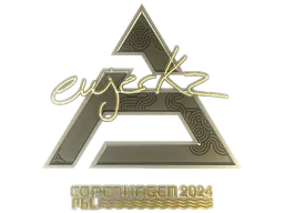 Sticker ewjerkz (Gold) | Copenhagen 2024 - Preço e onde comprar no CS2
